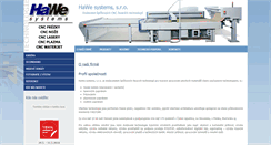 Desktop Screenshot of hawe.cz