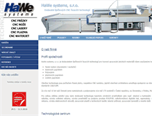 Tablet Screenshot of hawe.cz